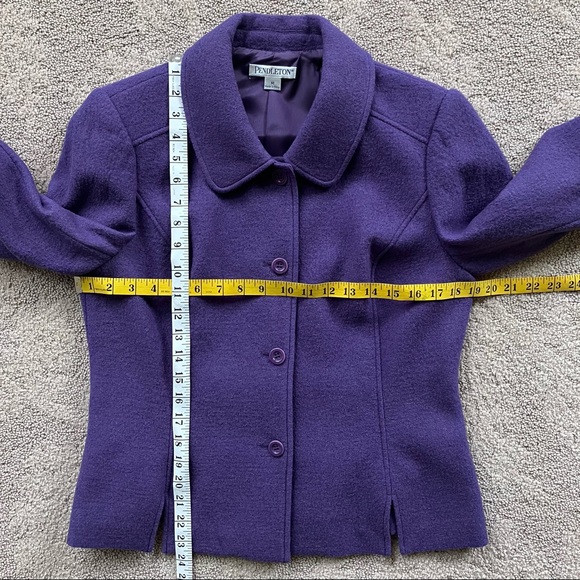 Pendleton Wool Spring Feminine Professional Blazer NWOT - Picture 9 of 10